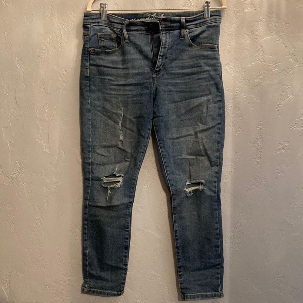Skinny crop jeans
